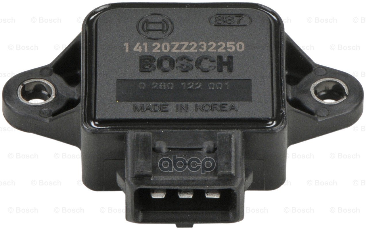 3 599 р. Датчик Положения Дроссельной Заслонки Для АМ Газ Дв.406 Bosch (0280122001) Bosch арт. 0280122001  с доставкой в г. Кемерово