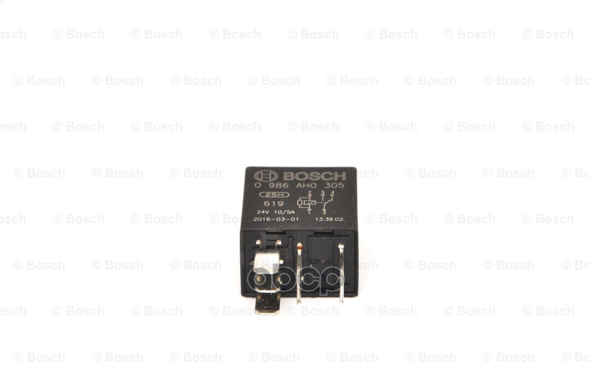 469 р. Реле Стеклоочистителя DafMbVolScSet 24V 10A Bosch арт. 0986AH0305  с доставкой в г. Кемерово