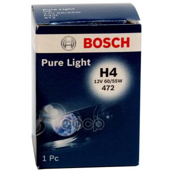 319 р. Лампа Галогеновая H4 12V  6055W Bosch Purelight P43t(1987302041) Bosch арт. 1987302041  с доставкой в г. Кемерово. Увеличить фотографию 1