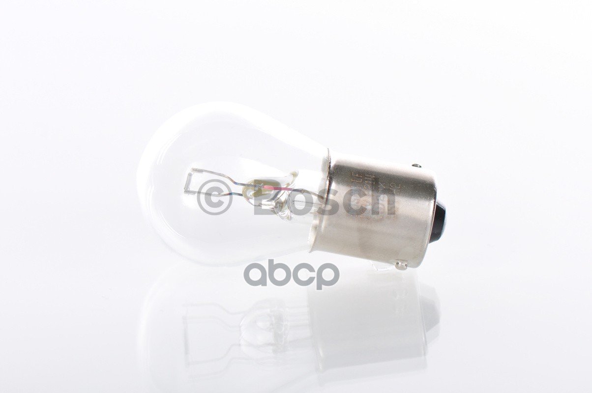 51 р. Лампа 12 V 21 W Bosch Purelight (Повторитель,Стоп-Сигнал,Задн.ход) Ва15s (1987302201) Bosch арт. 1987302201  с доставкой в г. Кемерово