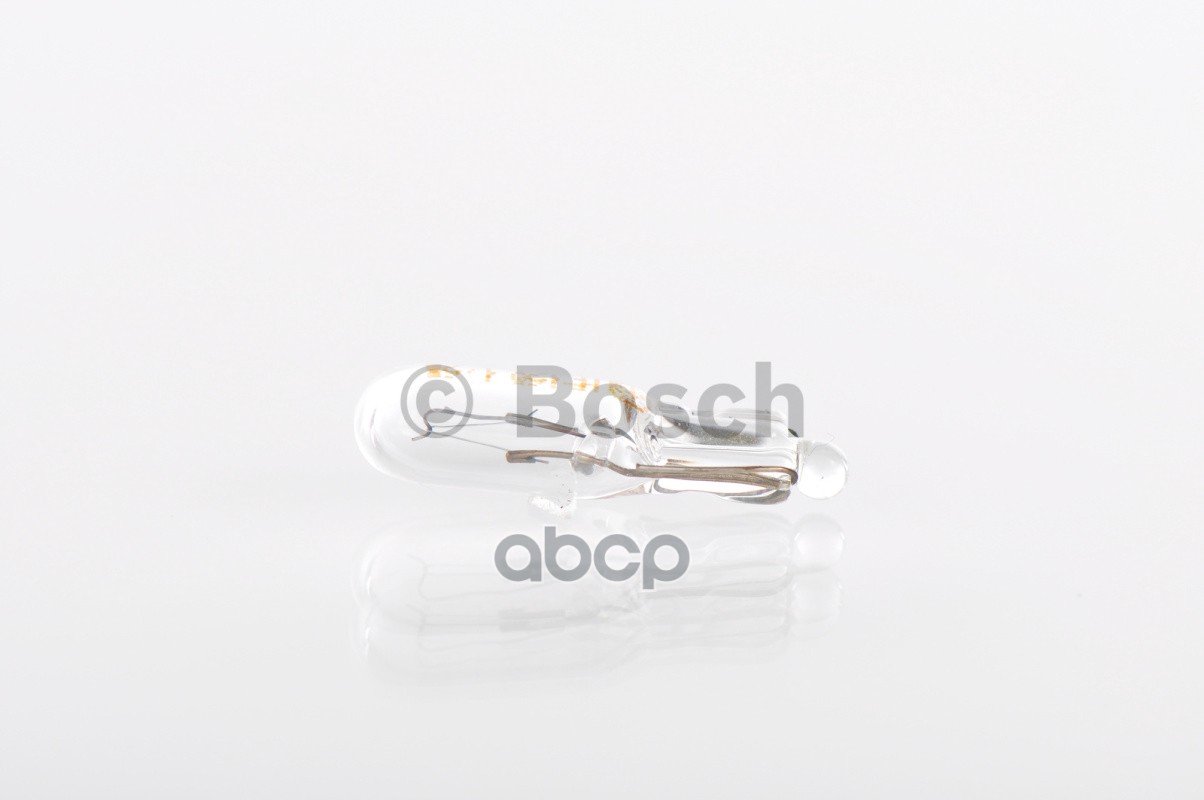 64 р. Лампа 12 V 1.2 W Bosch Purelight (Приборная Панель) Без Цоколя W2*4.6D (1987302208) Bosch арт. 1987302208  с доставкой в г. Кемерово