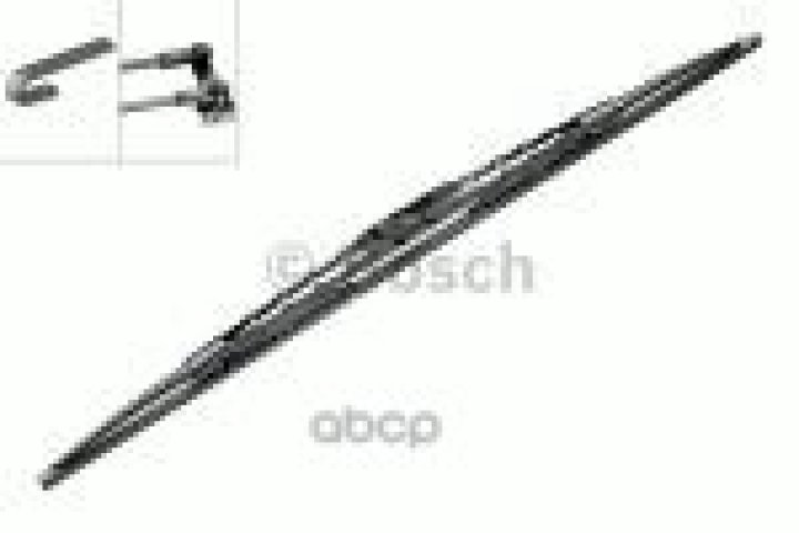 1 349 р. Щетка Стеклоочистителя 500 Мм20 Каркасная Bosch Twin (1 Шт.) 3397004583 Bosch арт. 3397004583  с доставкой в г. Кемерово