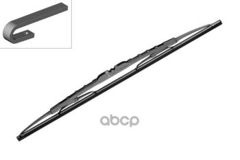 479 р. Щетка Стеклоочистителя 500 Мм20 Каркасная Bosch Eco (1Шт) 3397004670 Bosch арт. 3397004670  с доставкой в г. Кемерово. Увеличить фотографию 2