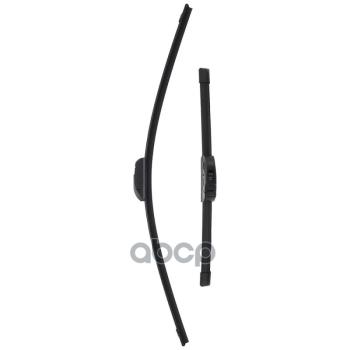 3 379 р. Щетка Стеклоочистителя 650400 Бескаркасная Bosch Aerotwin Retro Мм (К-Кт,2 Шт.) 3397118911 Bosch арт. 3397118911  с доставкой в г. Кемерово. Увеличить фотографию 3
