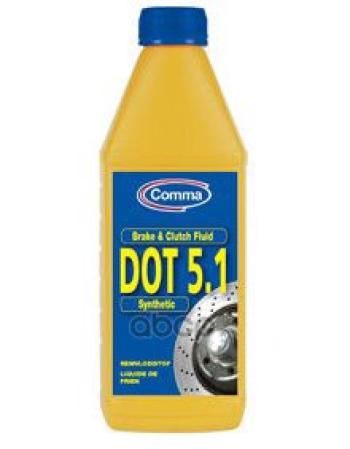 Жидкость Тормозная! Dot 5.1 COMMA арт. BF51L
