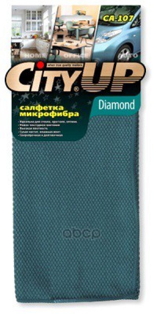 107 р. Салфетка Микрофибра City Up Для Стекла (35*40 См) City Up арт. CA-107  с доставкой в г. Кемерово