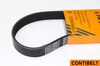 449 р. Ремень 1018 Ваз 1118 Калина Генератора Ручейковый С АС Contibelt Contibelt арт. 6PK1018  с доставкой в г. Кемерово. Увеличить фотографию 1