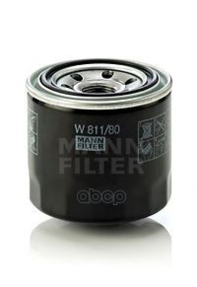 689 р. Фильтр Масляный Hyundai, Kia, Mazda, Mitsubishi Mann MANN-FILTER арт. W81180  с доставкой в г. Кемерово