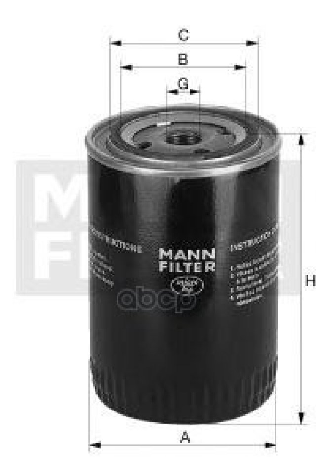 3 539 р. Трансмиссионный Фильтр MANN-FILTER арт. W90231  с доставкой в г. Кемерово