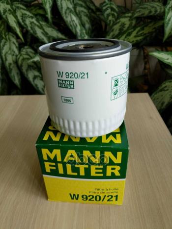 Фильтр Масляный Ваз 2101-07, 2121 Газ, Уаз Дв. 405, 406, 409 Mann W92021 MANN-FILTER арт. W92021