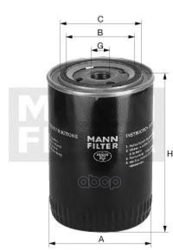 Фильтр Охлаждающей Жидкости MANN-FILTER арт. WA9140