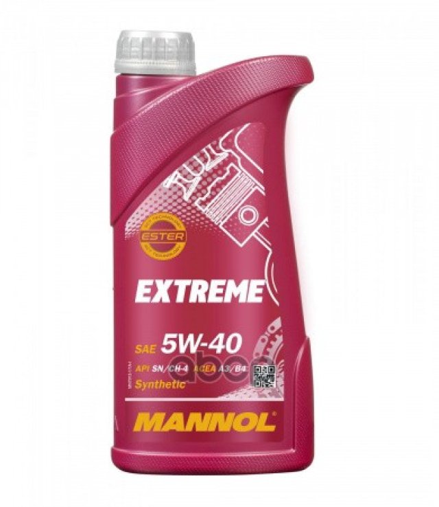 889 р. MANNOL Масло Mannol Моторное  5W-40 Extreme   (1Л) Синтетика  с доставкой в г. Кемерово