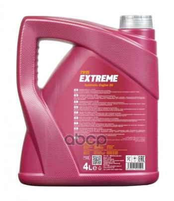2 969 р. MANNOL Масло Mannol Моторное  5W-40 Extreme   (4Л) Синтетика  с доставкой в г. Кемерово. Увеличить фотографию 2
