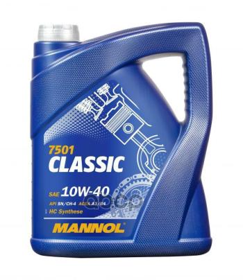 MANNOL Масло Mannol Моторное 10W-40 Classic (  5Л) Полусинтетика