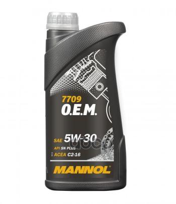 MANNOL Масло Mannol Моторное   O.e.m. 5W-30 For Toyota, Lexus    (1Л) Синтетика