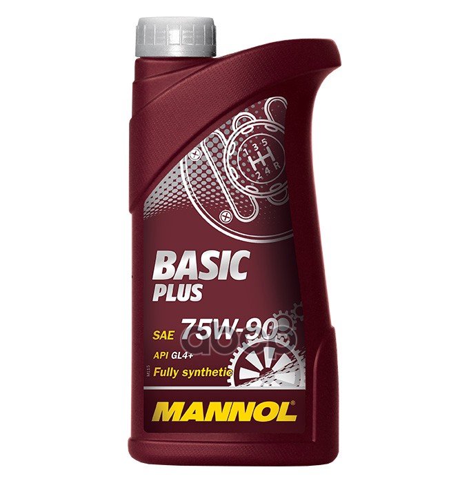 989 р. Масло Mannol Трансмиссионное 75W-90 Basic Gl-4+     (1Л) Синтетика MANNOL арт. 1321  с доставкой в г. Кемерово