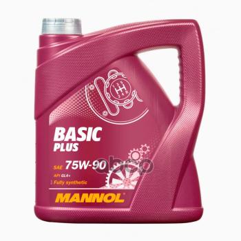 2 899 р. Масло Mannol Трансмиссионное 75W-90 Basic Gl-4+     (4Л) Синтетика MANNOL арт. 1322  с доставкой в г. Кемерово. Увеличить фотографию 1