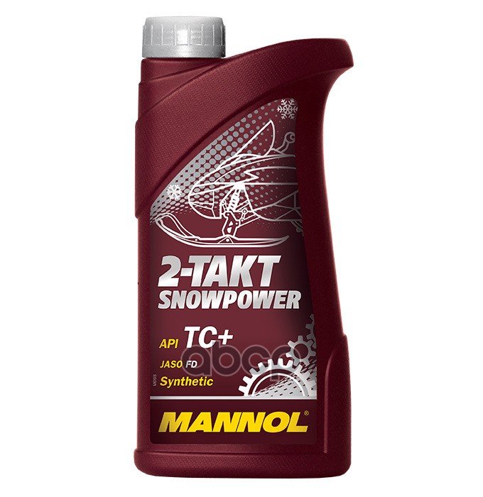 799 р. Масло Mannol Моторное   2-Х Тактное  Snowpower    (1Л) Синтетика MANNOL арт. 1430  с доставкой в г. Кемерово