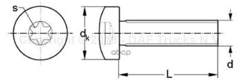 23 р. *Болт Torx DAF арт. 1299706  с доставкой в г. Кемерово. Увеличить фотографию 3