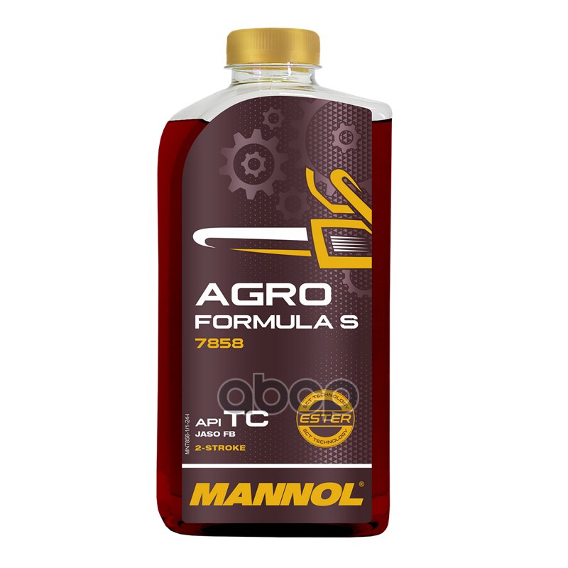 869 р. Масло Mannol Моторное   2-Х Тактное  Agro Formula S (1Л) Синтетика MANNOL арт. 6013  с доставкой в г. Кемерово