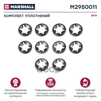 M2950011 Шайба Стопорная Bpw Tsb MARSHALL арт. M2950011
