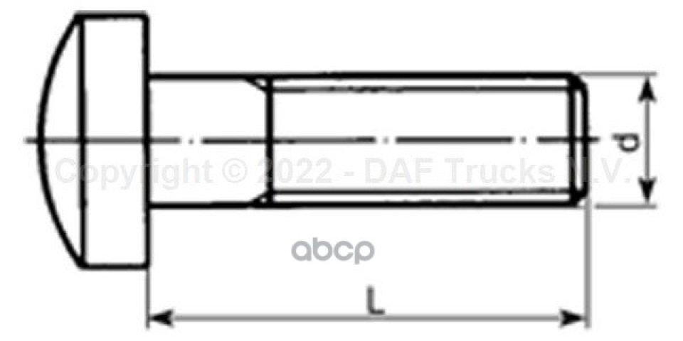 228 р. ****Винт DAF арт. 1905093  с доставкой в г. Кемерово