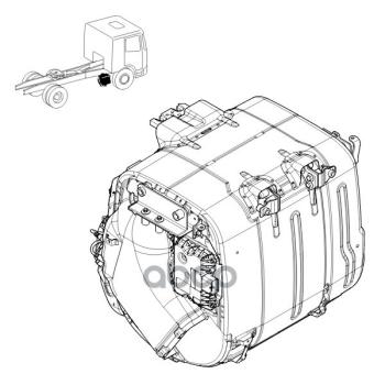 Катализатор DAF арт. 2234627