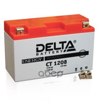 Аккумулятор  12V -  8 АЧ Delta Ct (Yt7b-Bs, Yt9b-Bs) DELTA battery арт. CT 1208