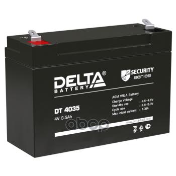 Аккумулятор   4V -  3,5  АЧ Delta Dt DELTA battery арт. DT 4035