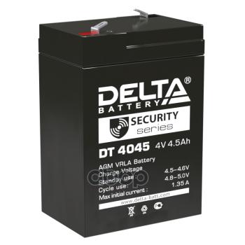 Аккумулятор   4V -  4,5  АЧ Delta Dt DELTA battery арт. DT 4045