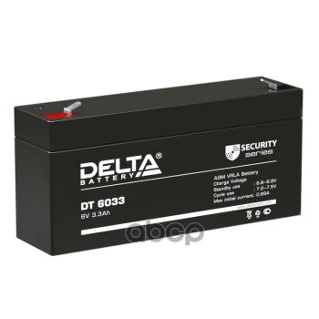 Аккумулятор   6V -  3,3 АЧ Delta Dt DELTA battery арт. DT 6033