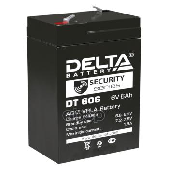 Аккумулятор   6V -  6 АЧ Delta Dt DELTA battery арт. DT 606