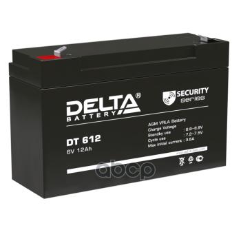 Аккумулятор   6V - 12 АЧ Delta Dt DELTA battery арт. DT 612