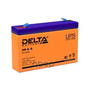Аккумулятор   6V -  9 АЧ Delta Hr DELTA battery арт. HR 6-9