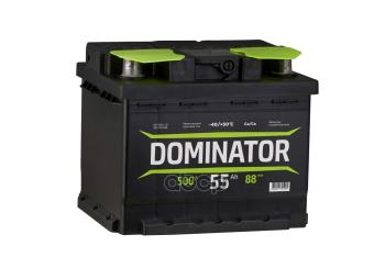 Аккумулятор  55 Dominator Прямая Полярность (Низкий) Кубик DOMINATOR арт. 555105060
