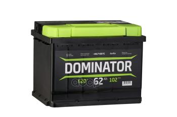 Аккумулятор  62 Dominator Прямая Полярность DOMINATOR арт. 562 107 060