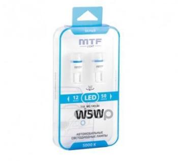 АЛампа Без Цоколя Средняя  W5w  24V  W2.1x9.5d Led MTF Light арт. W5W50PT