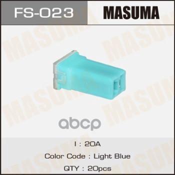 489 р. Предохранитель Силовой Квадрат 20А Masuma Masuma арт. FS-023  с доставкой в г. Кемерово. Увеличить фотографию 1