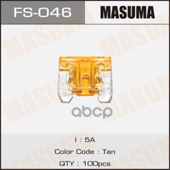 6 р. Предохранитель Fs046 Masuma Low Profile! Mini 30A, 1 Шт. Masuma арт. FS046  с доставкой в г. Кемерово. Увеличить фотографию 1