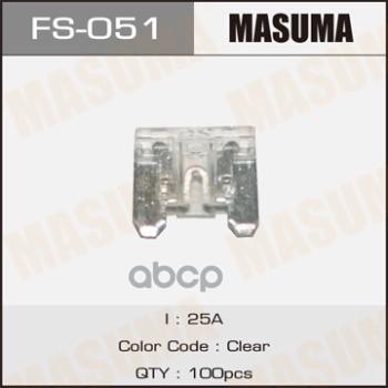 Fs051 Предохранитель Low Profile Mini 20A  1 Шт Masuma арт. FS051