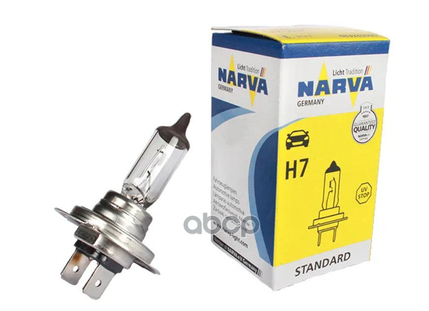 299 р. Лампа Галогеновая H7 12V  55W Narva Px26d Original (48328) Narva арт. 48328  с доставкой в г. Кемерово