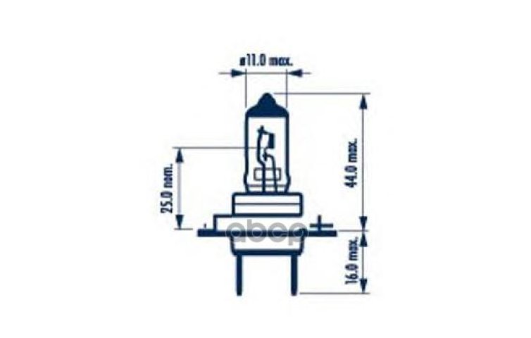 429 р. Лампа Галогеновая H7 24V  70W Narva Рх26d Narva арт. 48728*  с доставкой в г. Кемерово