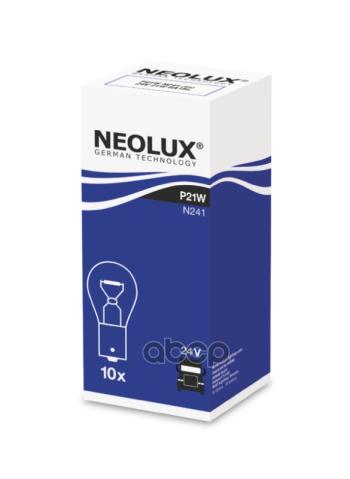 Лампа 24 V 21 W Neolux  (Повторитель,Стоп-Сигнал,Задн.ход) Ba15s Original (Nl-241) Neolux арт. N241