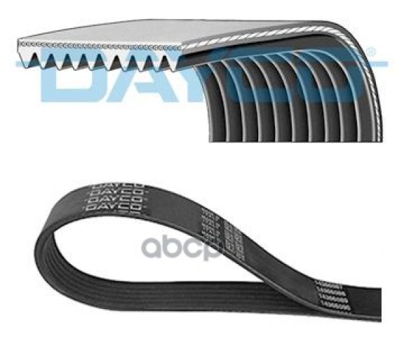3 379 р. Dayco Ремень Поликлиновой Dayco арт. 10PK1342SHD  с доставкой в г. Кемерово