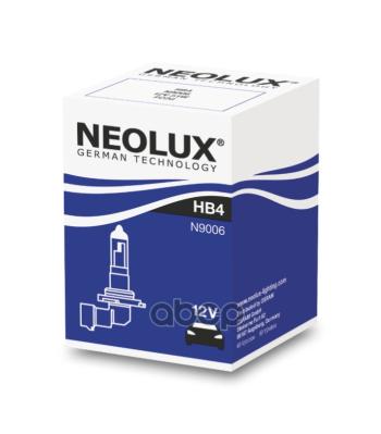 429 р. Лампа Галогеновая Hb4 12V  51W Neolux P22d Original (Nl-9006) Neolux арт. N9006  с доставкой в г. Кемерово. Увеличить фотографию 1