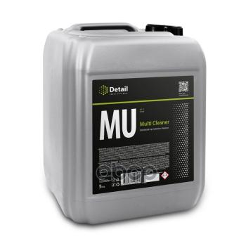 2 469 р. Очиститель Обивки Салона Detail Mu Multi Cleaner Универсальный (5 Л.) Канистра Detail арт. DT-0109  с доставкой в г. Кемерово. Увеличить фотографию 1