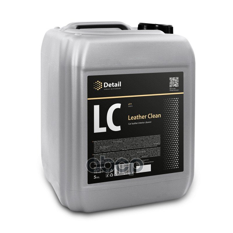 2 049 р. Очиститель Обивки Салона Detail Lc Leather Clean Кожи (5 Л.) Канистра Detail арт. DT-0174  с доставкой в г. Кемерово