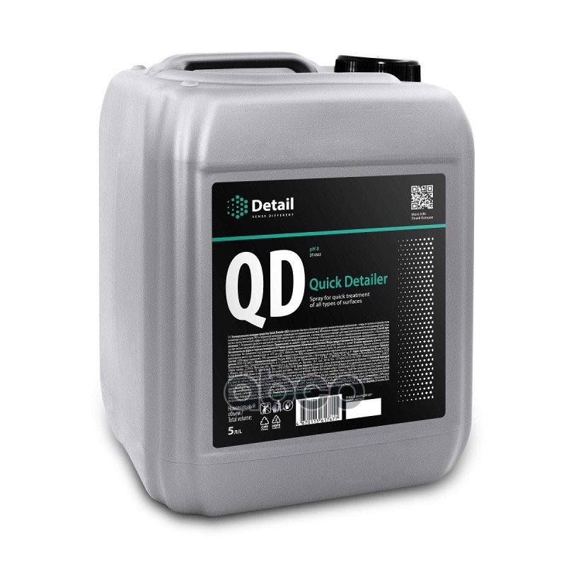 1 589 р. Очиститель Универсальный Лкп И Интерьера Detail Qd Quick Detailer (5 Л.) Для Быстрого Ухода (Dt- Detail арт. DT-0563  с доставкой в г. Кемерово