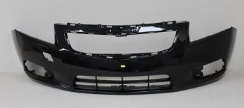 Бампер передний DAR (окрашенный) Chevrolet Cruze  J300 (2009-2012) седан дорестайлинг (Carbon Flash GAR (Черный))