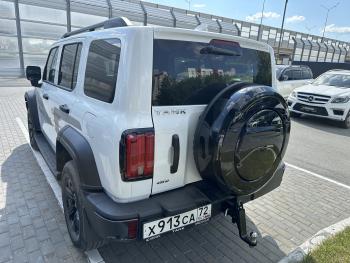 16 499 р. Пластиковый колпак (чехол) запасного колеса RALEX  Tank 300 (2020-2025) (черный глянец (лак))  с доставкой в г. Кемерово. Увеличить фотографию 2